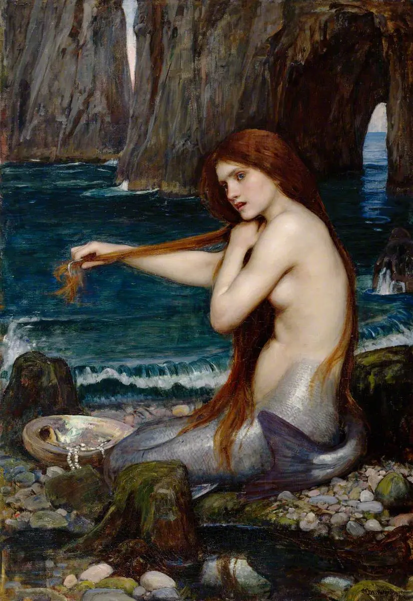 sirena mitad ave mitad mujer - Cómo eran las sirenas originalmente