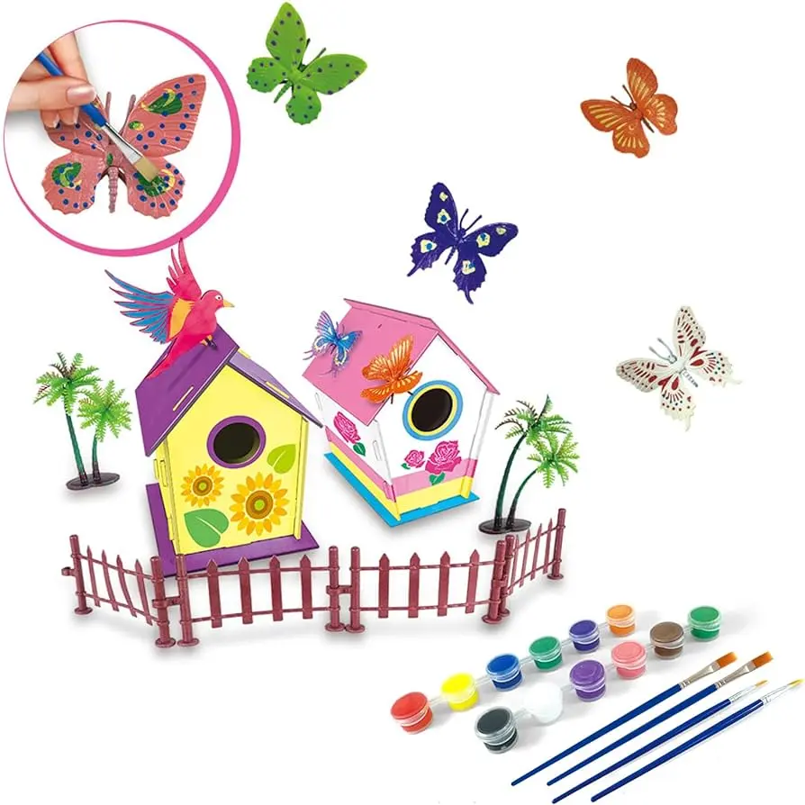 casa de pajaros con mariposas - Cómo es la casa de una mariposa