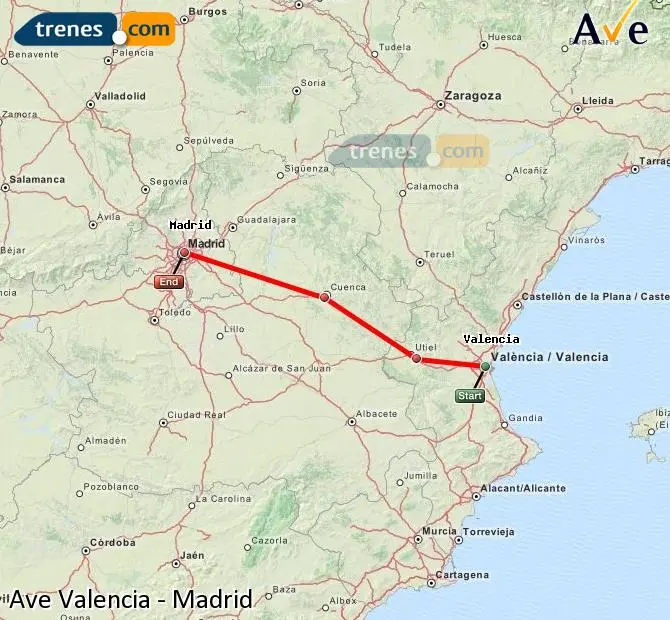 ave madrid valencia - Cómo se compran los billetes de AVE a 15 euros