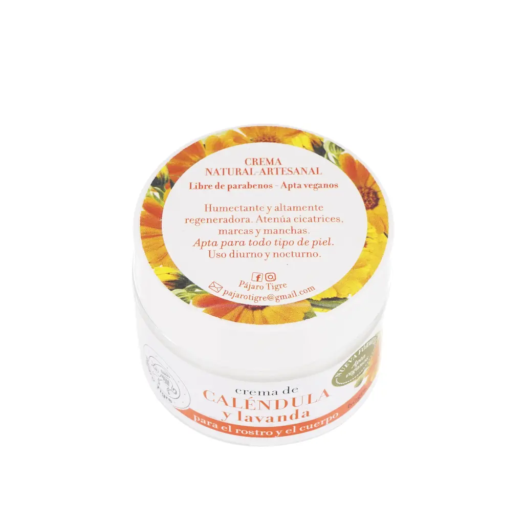 crema de caléndula con miel y lavanda pajaro tigre - Cómo se utiliza la crema de caléndula