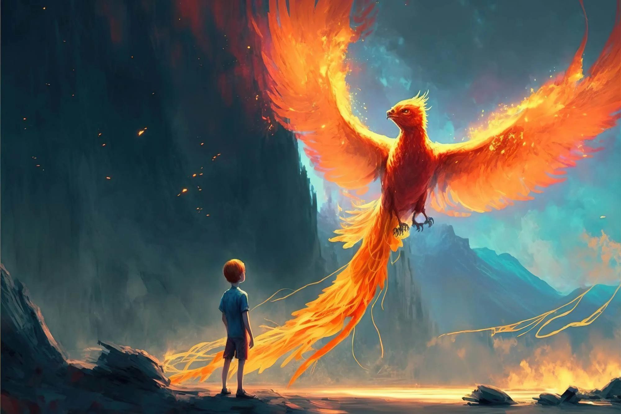 ave fenix historia mitologica - Cuál es la historia del ave fénix
