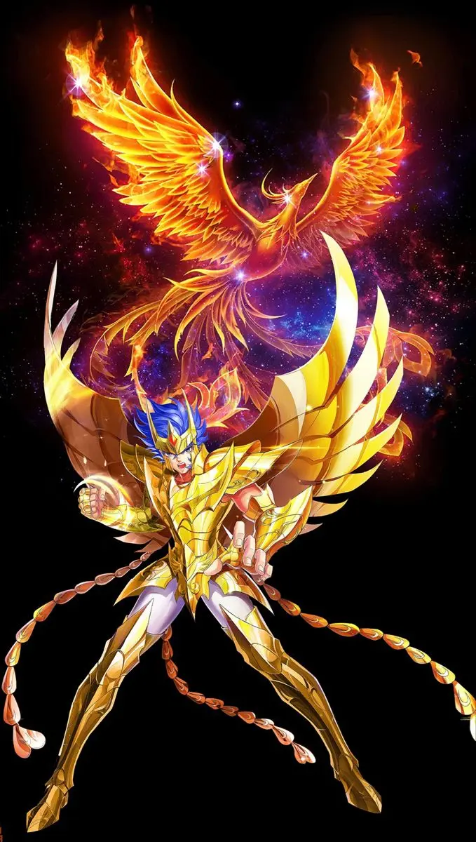 ave fenix armadura de oro - Cuáles son los 12 caballeros dorados