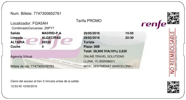 ave madrid algeciras precios - Cuánto cuesta el bus de Madrid a Algeciras