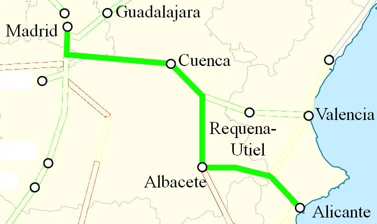 Recorrido AVE Madrid Alicante: La mejor manera de viajar - Cuánto tiempo tarda el AVE de Madrid a Alicante recorrido ave madrid alicante - Cuánto tiempo tarda el AVE de Madrid a Alicante