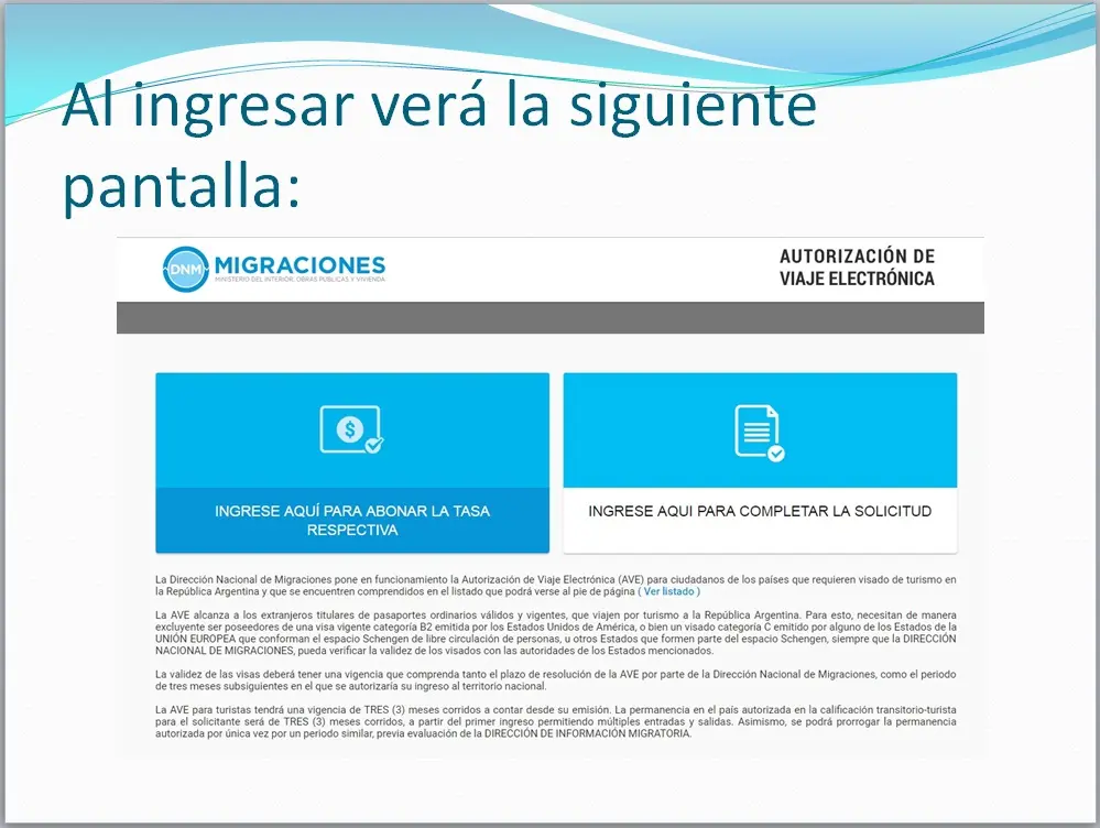 autorización de viaje electrónica ave - Dónde realizar autorizacion de viaje para niños