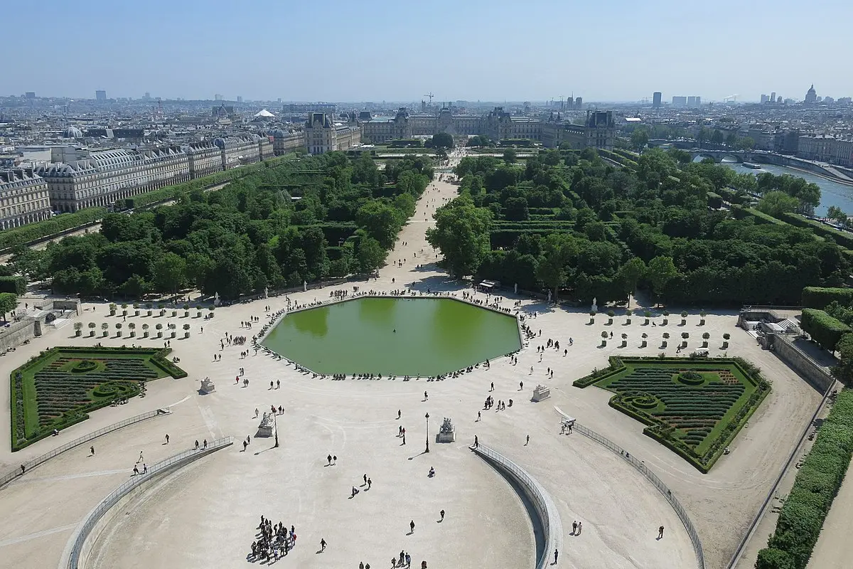 el jardin de los pajaros en paris - Qué jardín de Louvre solía ser un jardín real privado