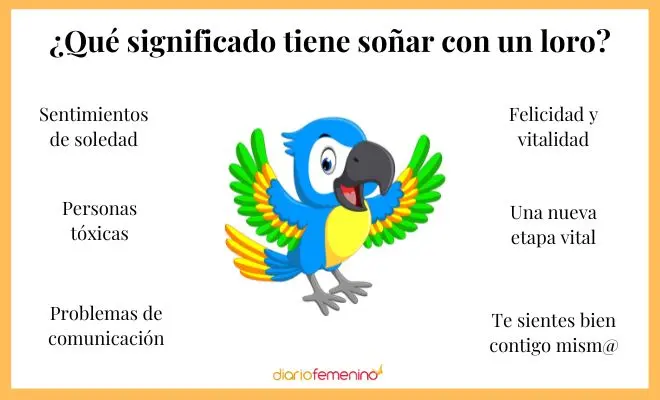 que suena como un loro - Qué suena como un loro y es naranja