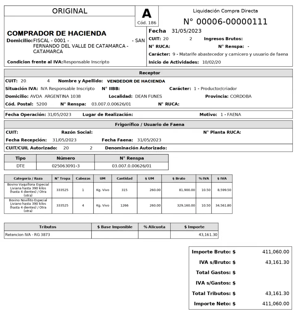 afip instructivo liquidacion compra aves vivas - Qué tipos de ajustes pueden realizarse a las liquidaciones del sector pecuario