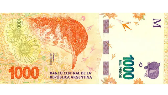 pajaro del billete de 1000 - Quién es el personaje que aparece en el billete de $1000